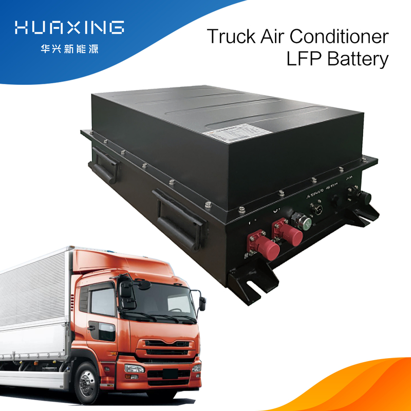 RVer Trucks 25.6V Air Conditioner LiFePO4 Battery 150AH Portable Parking LFP Battery